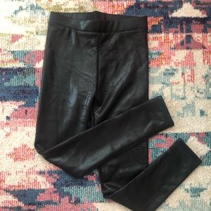 Let’s diet shiny leggings